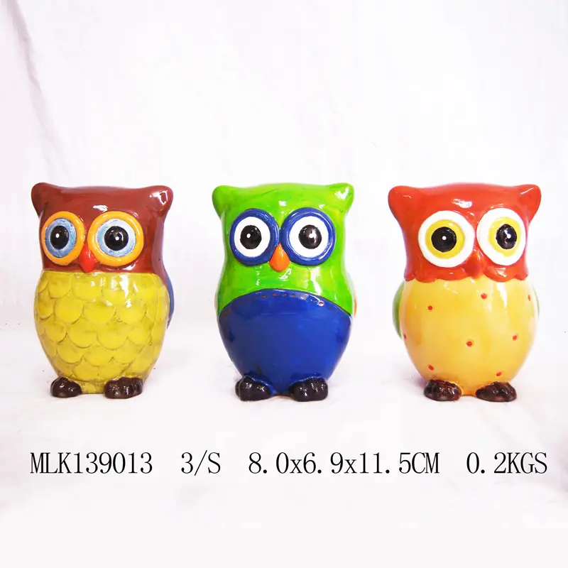 Factory Supply Modern Attractive Price Owl Decoration Home Wholesale Garden Decor