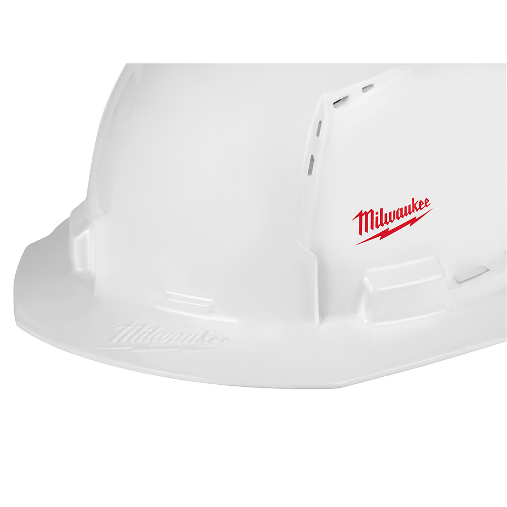 Milwaukee Full Brim Vented Hard Hat with BOLT Accessories Type 1 Class C Small Logo