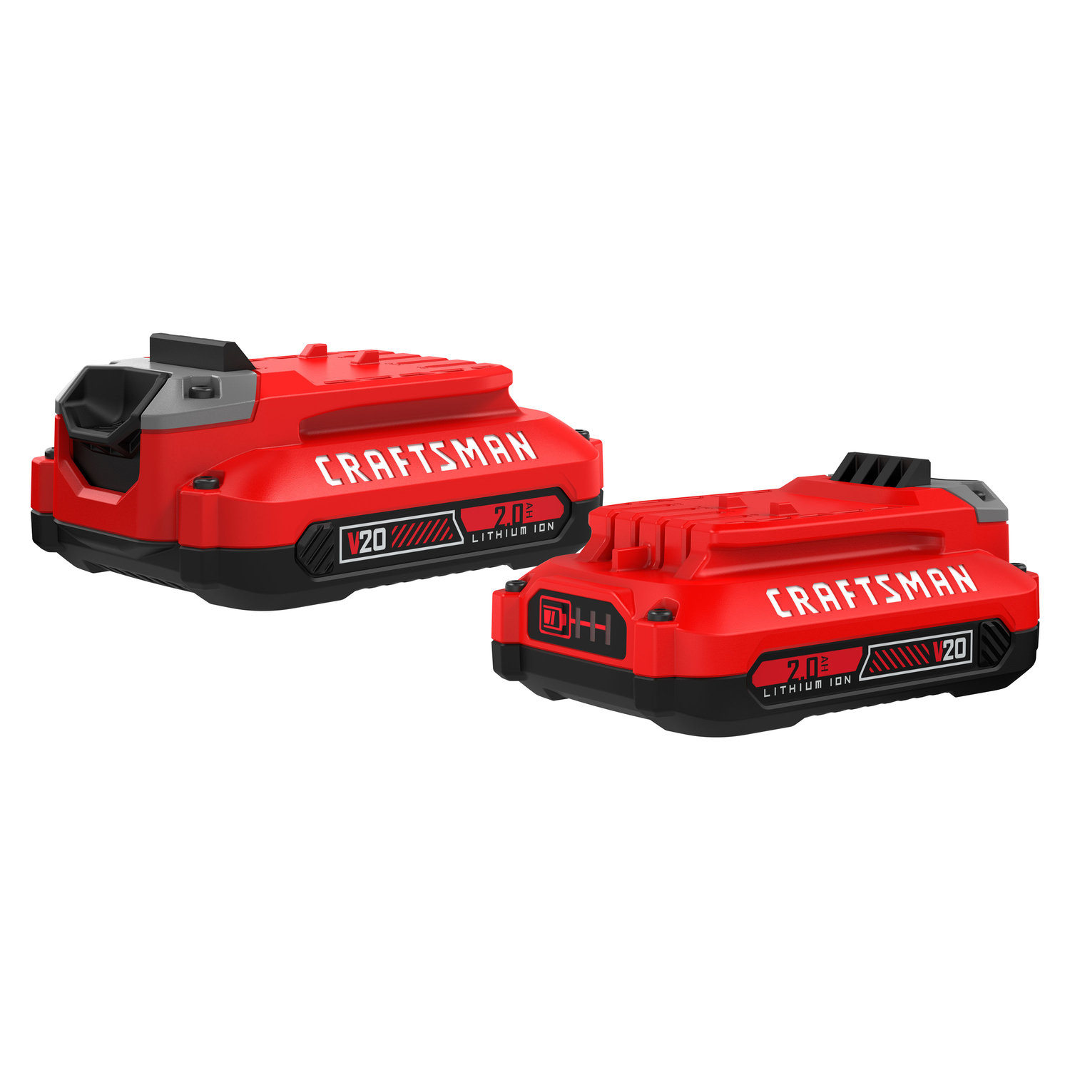 Craftsman V20 CMCB202-2 20 V 2 Ah Lithium-Ion Battery Pack 2 pc