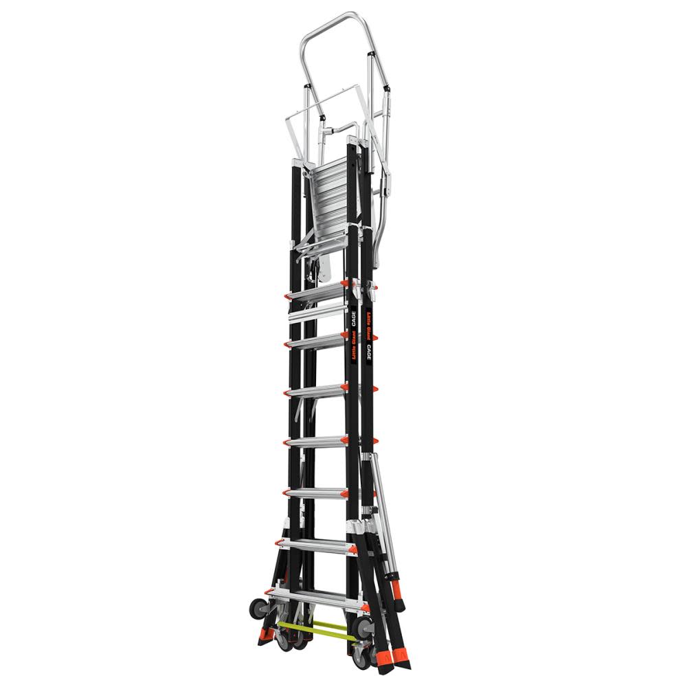 Little Giant Adjustable Safety Cage Type 1AA 8-14 Ft. ;