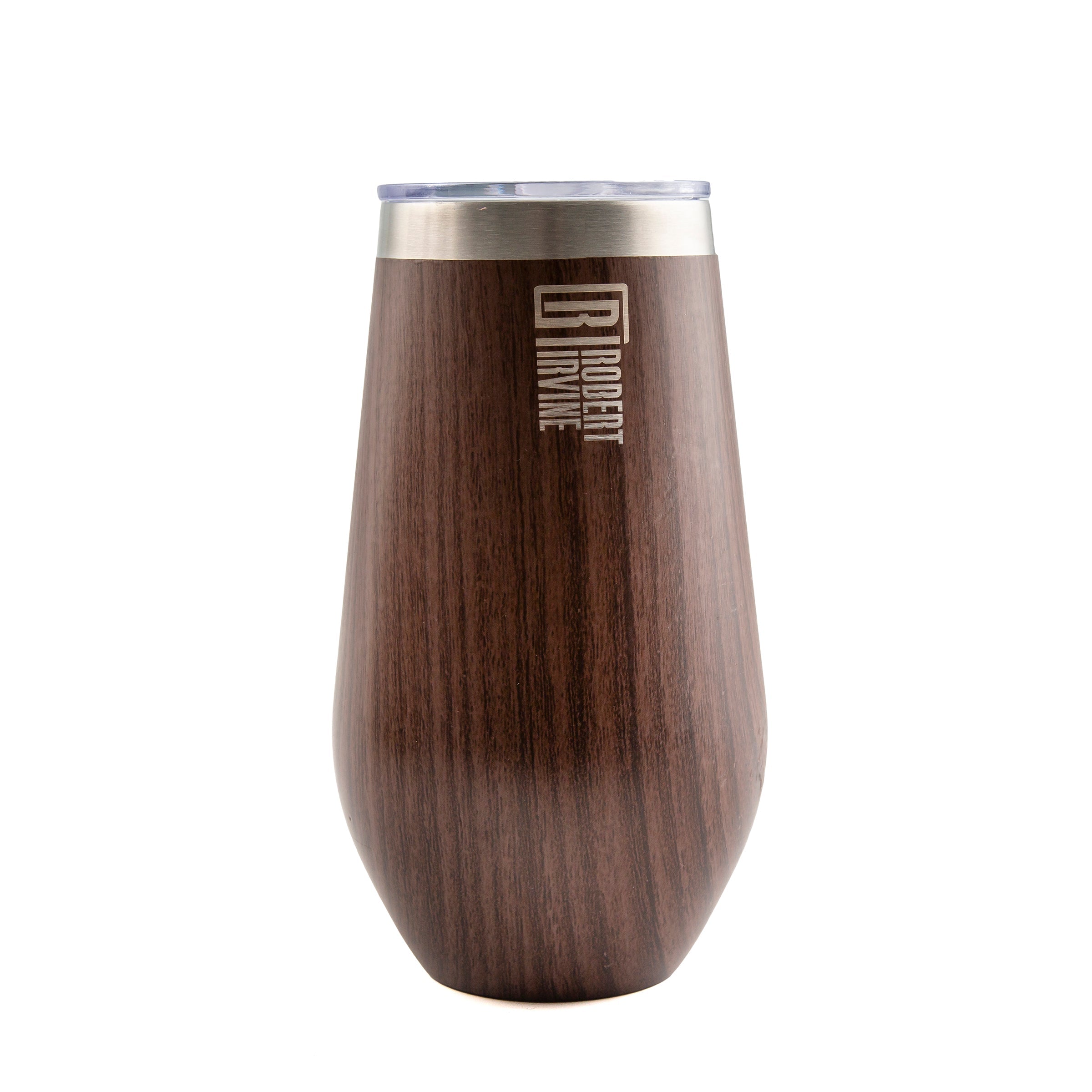 Robert Irvine 16 Oz Wood Wine Tumbler