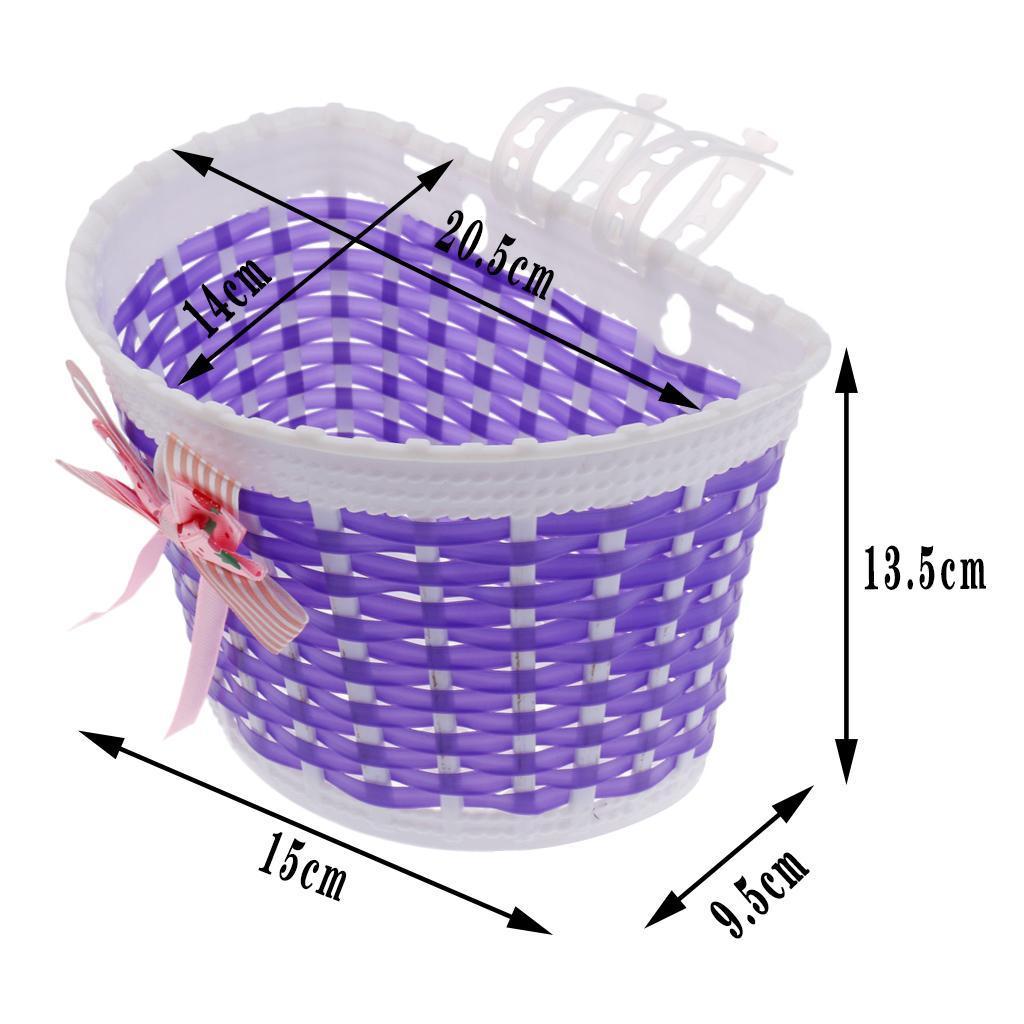 bike Scooter Front Baskets Bike Cycle Shopping Holder for Children