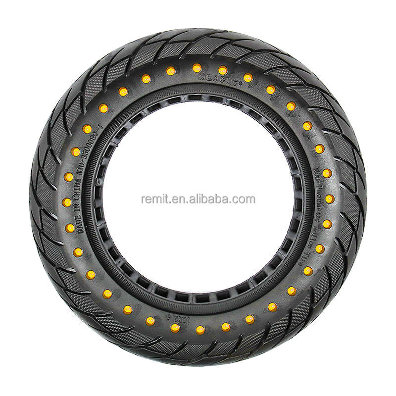 used in ninebtoG30 Max scooter 60/70 6.5 Honeycomb tire 10*2.5 Honeycomb hole Solid tire Explosion proof rubber solid tire