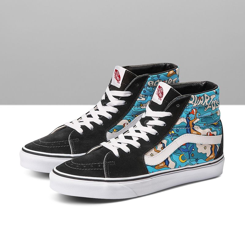 Customs Colorful Zodiac Aquarius Sk8-Hi