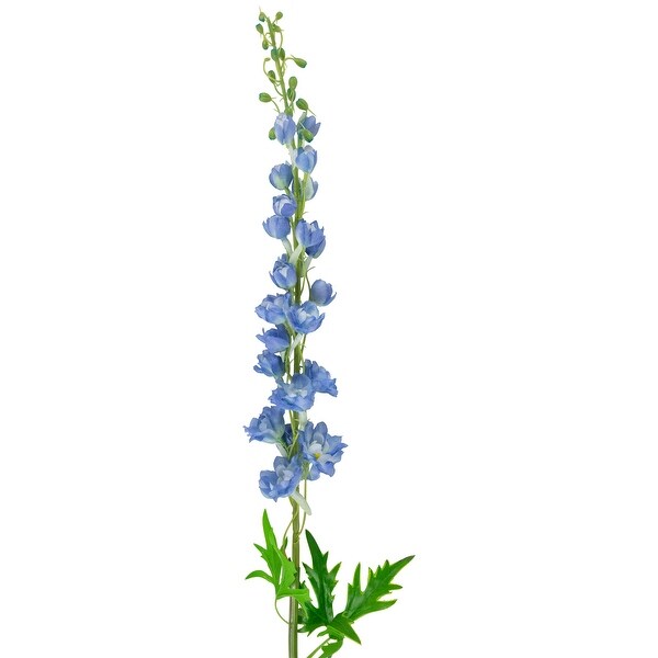 real touch™ blue delphinium artificial floral stems set of 6 40