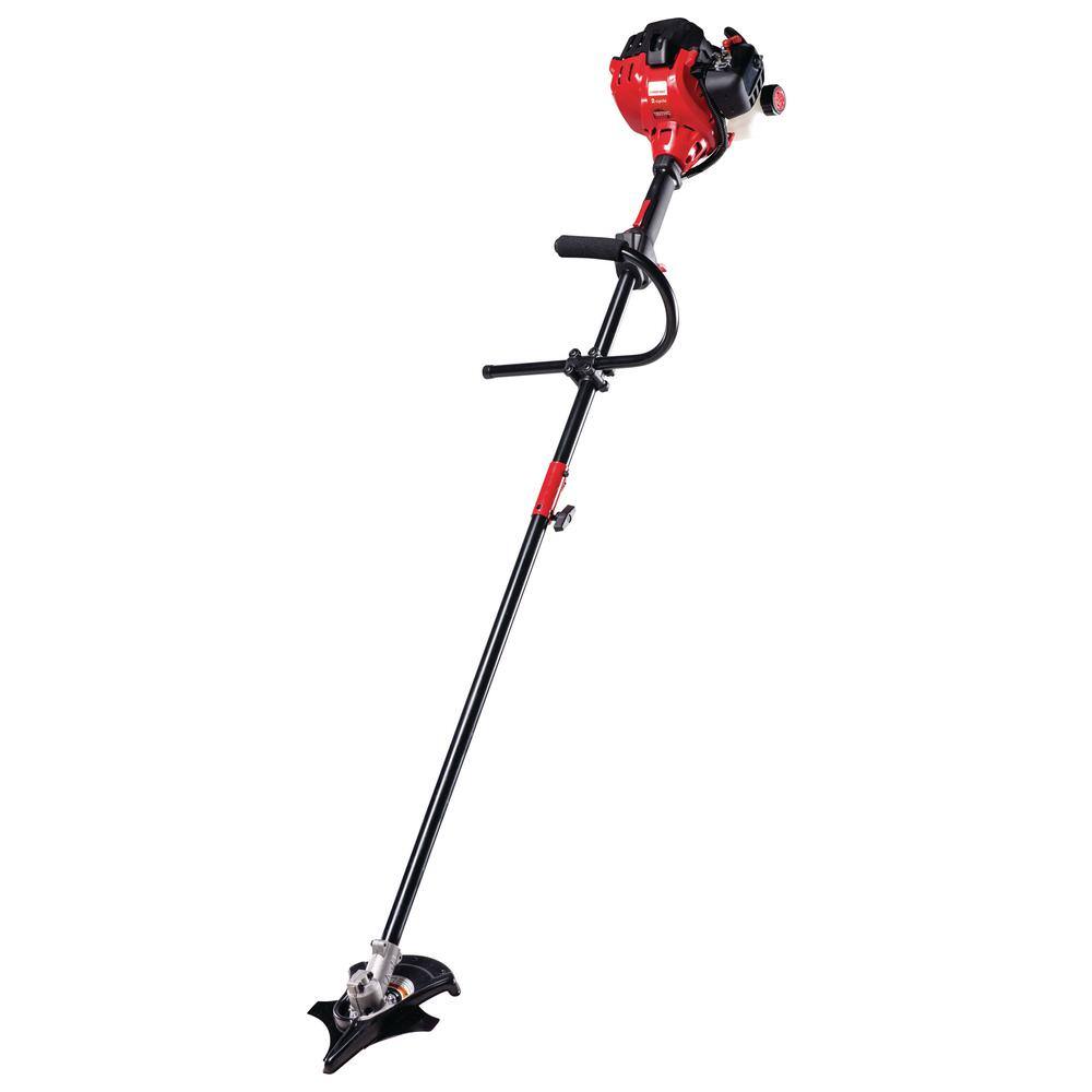 Troy-Bilt 27 cc Gas 2-Stroke Straight Shaft Attachment Capable Gas Brushcutter with String Trimmer Head Included TB27BC