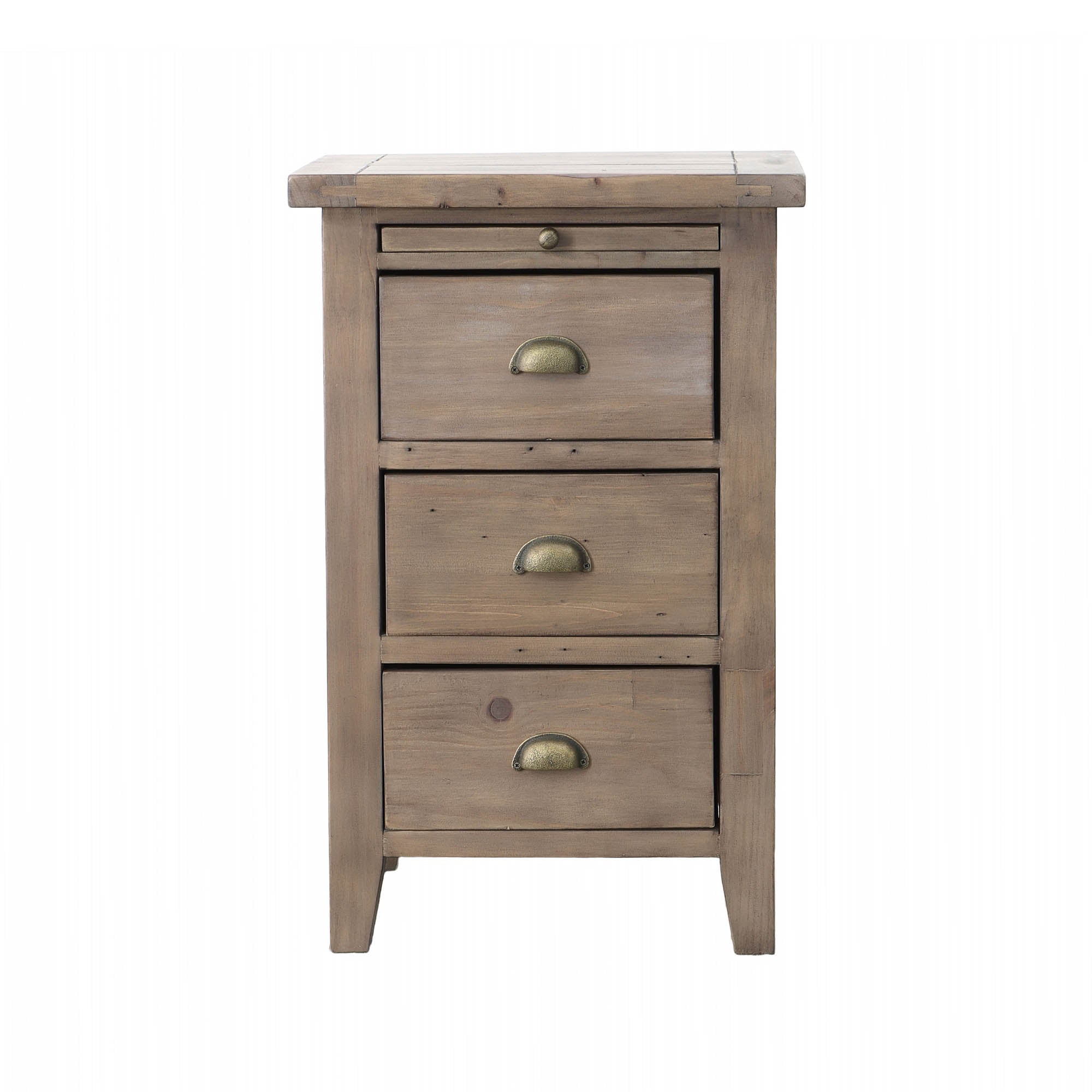 Irish Coast 3 Drw Nightstand - Sundried