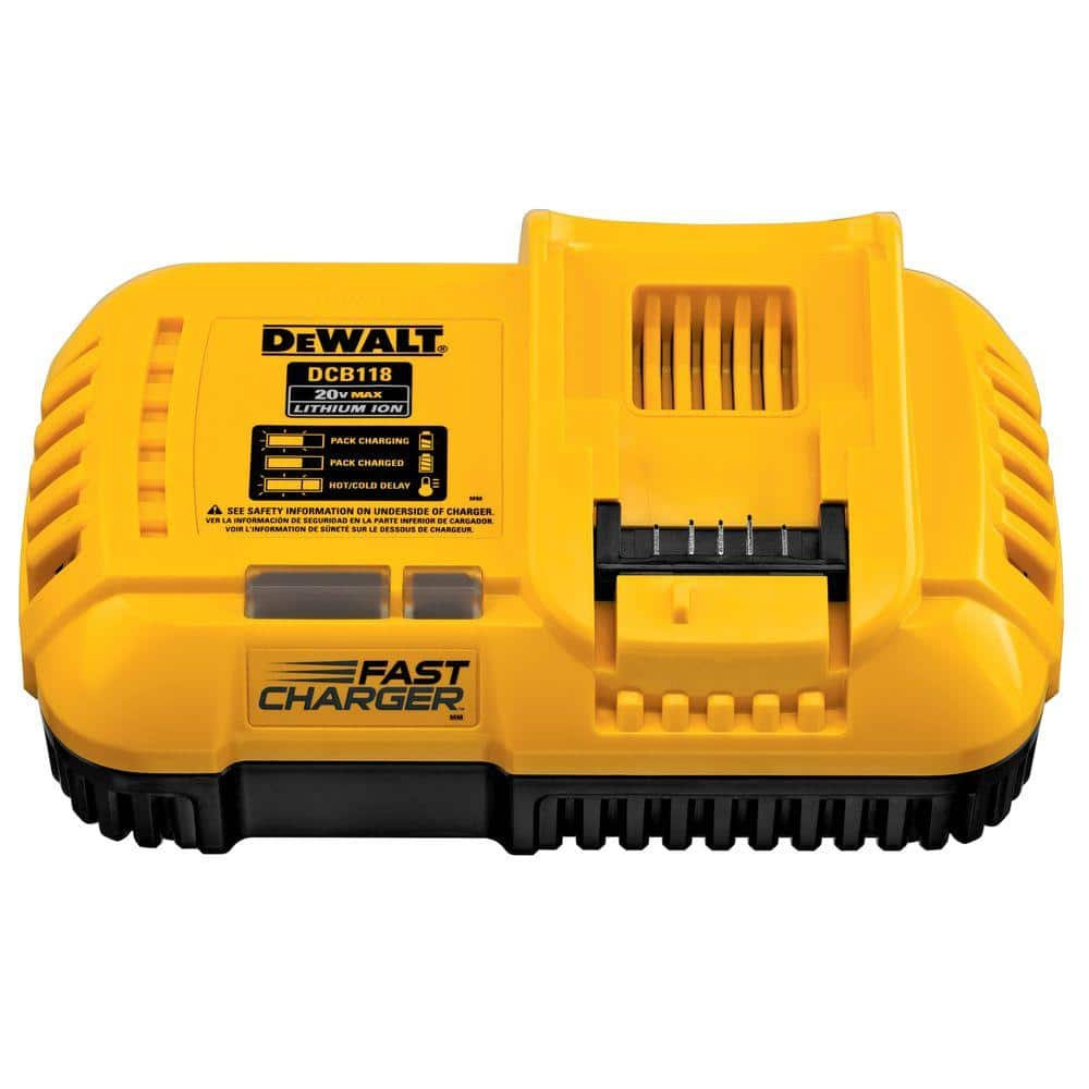 DEWALT 20V MAX Lithium-Ion Fan Cooled Fast Battery Charger DCB118