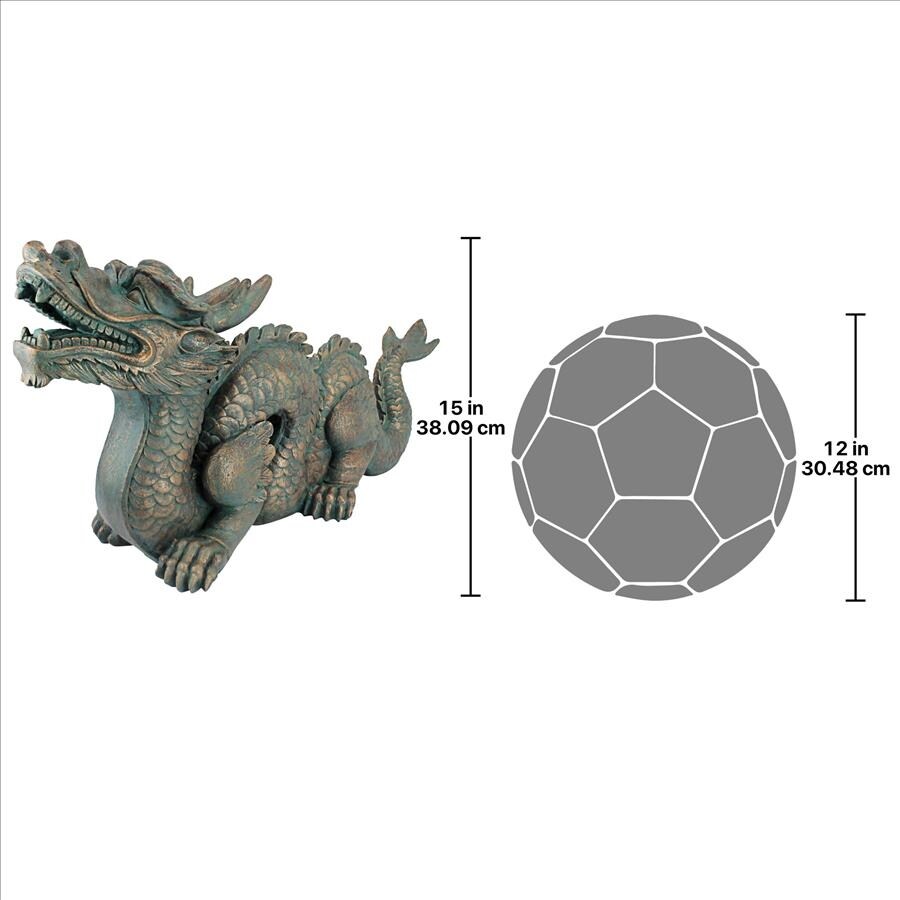 Design Toscano Large Asian Dragon Of The Great Wall