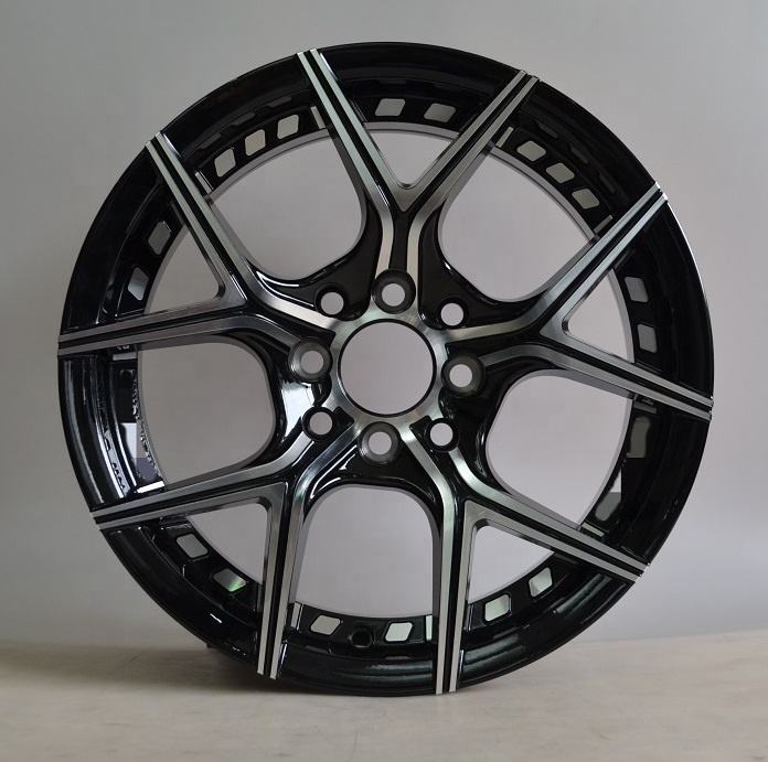 Aftermarket  Black Machined Face Passenger Car Wheels 18~22 inch 5x114/120 oy Rims Professional