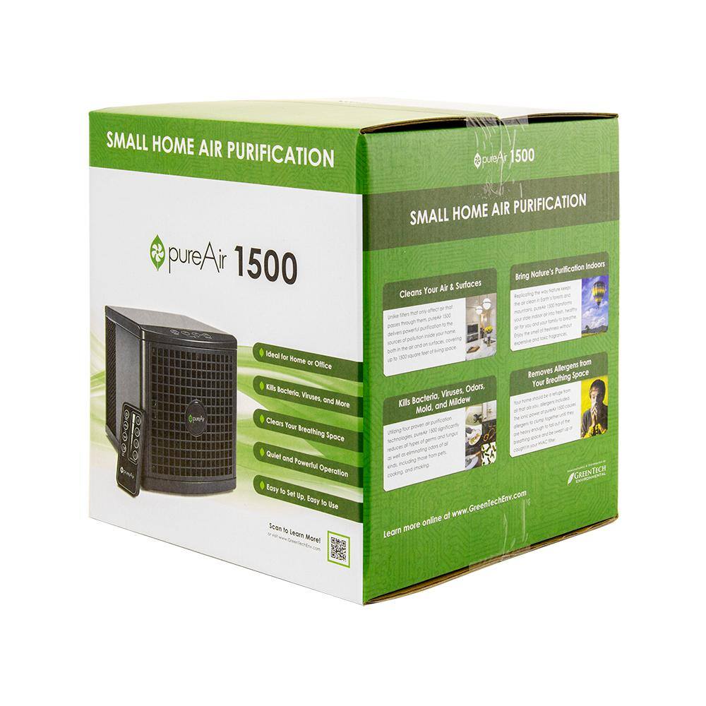 GreenTech Environmental Home Air Purifier 4-Powerful Technologies 1500 ft. of Coverage pureAir 1500