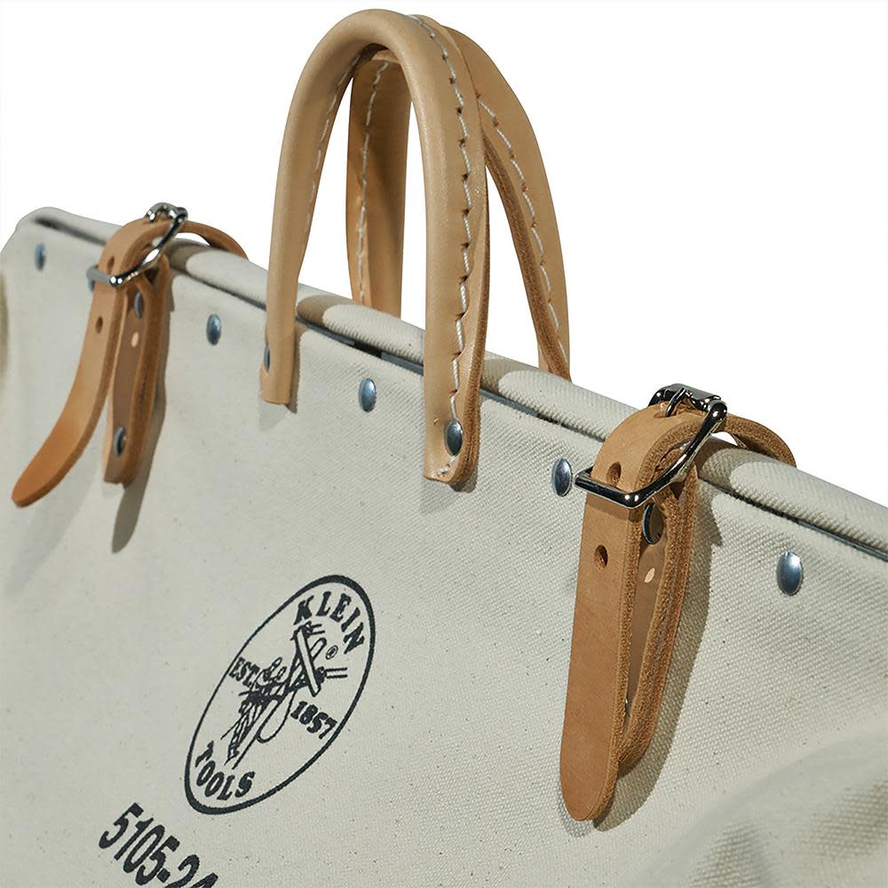 24 High-Bottom Canvas Tool Bag