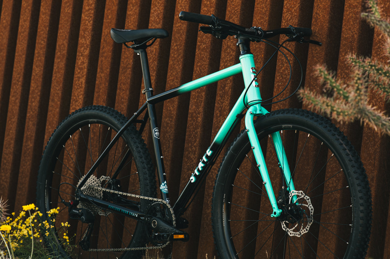 4130 All-Road - Flat Bar - Turquoise Fade (650b / 700c)