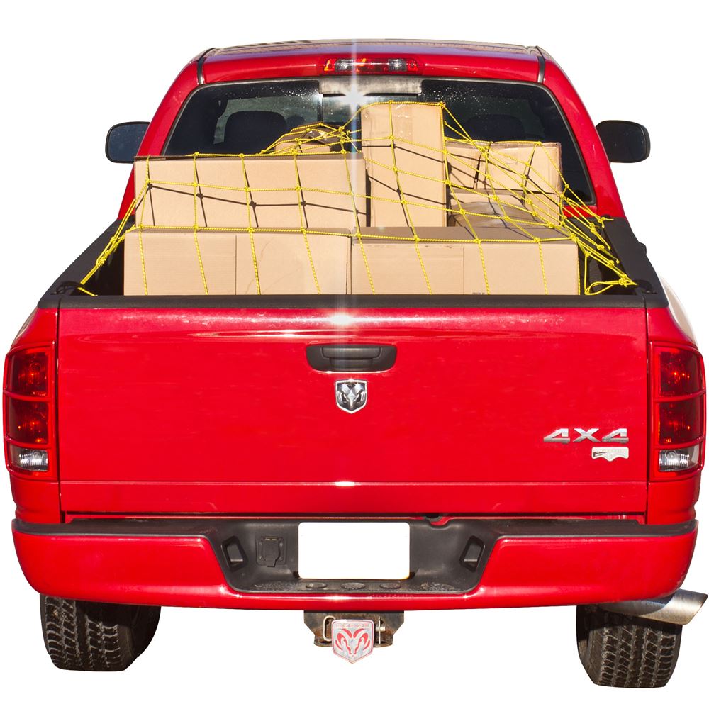 Apex Truck Bed Cargo Tie-Down Net， 70