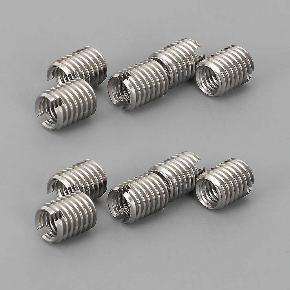 50pcs/pack Stainless Steel Thread Adapters Convert M3 3mm Male To M5 5mm Female Hardware Fasteners Threaded Reducer Insert