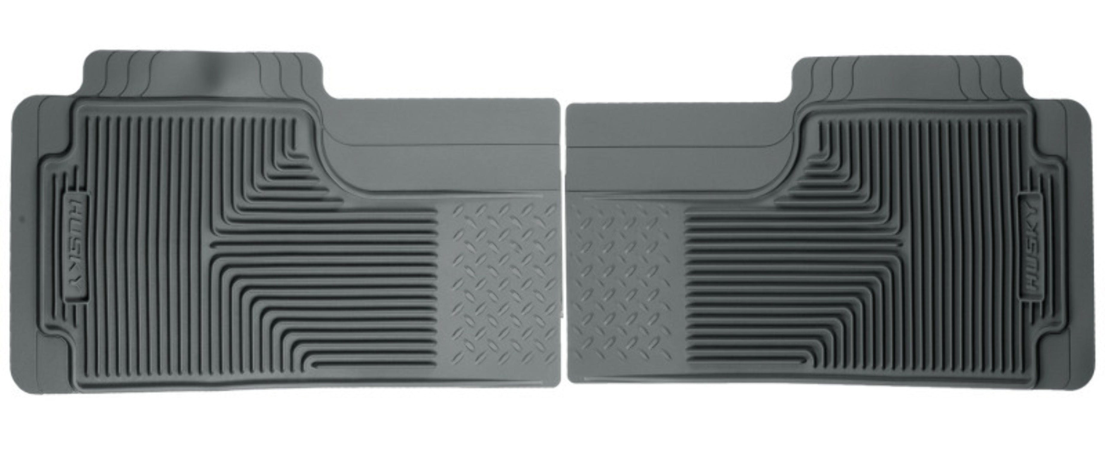 Husky Liners 80-12 Ford F-150/00-05 Ford Excursion Heavy Duty Gray 2nd Row Floor Mats