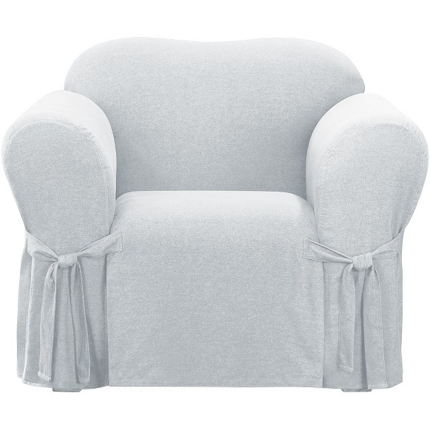 Farmhouse Basketweave Chair Slipcover Sure Fit