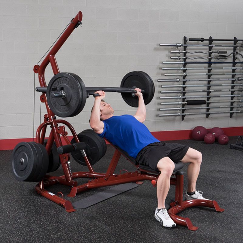 Body-Solid Corner Leverage Gym Package