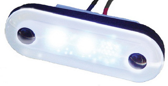 Aqua Signal Santiago 12V 3 LED Accent Light For In...