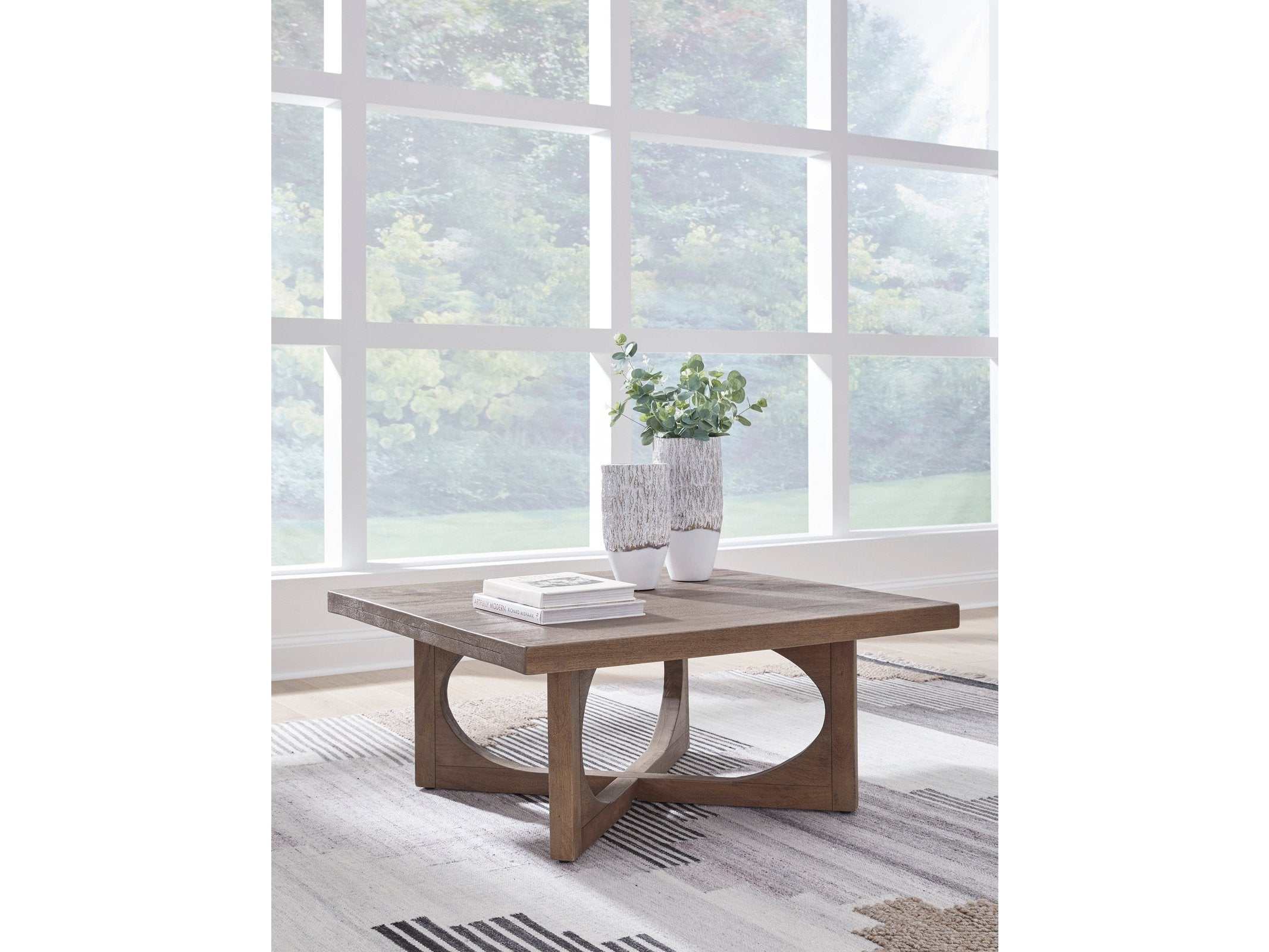 (Online Special Price) Abbianna Medium Brown Coffee Table