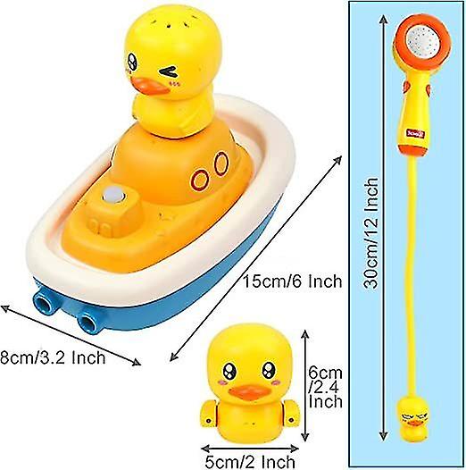 Duckling Water Spray Toy Electric Water Sprinkler Bath Toy