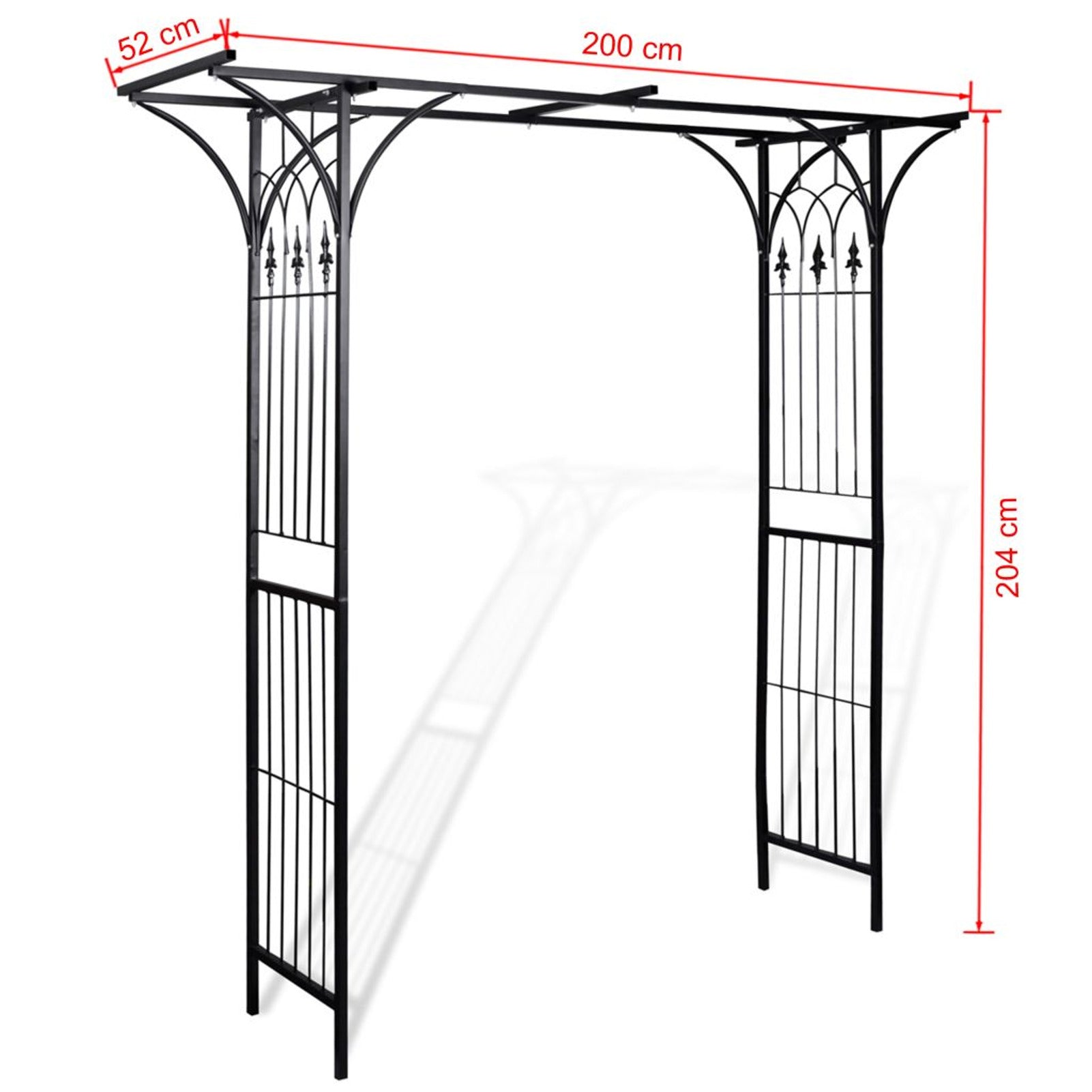 Tomshine Garden Arch 78.7"x20.5"x80.3"