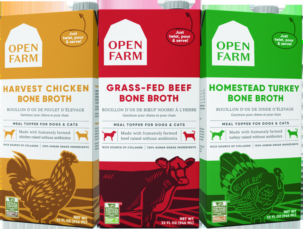 Open Farm Homestead Turkey Bone Broth for Dogs and Cats andndash; Pet Empire and Supplies