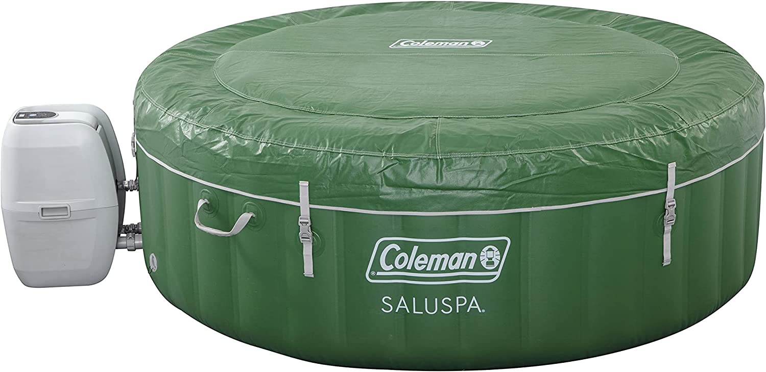 Coleman SaluSpa Tahiti Inflatable Hot Tub Spa, 2-4 Person AirJet Spa