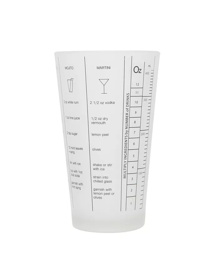 Cambridge Glass Recipe Shaker