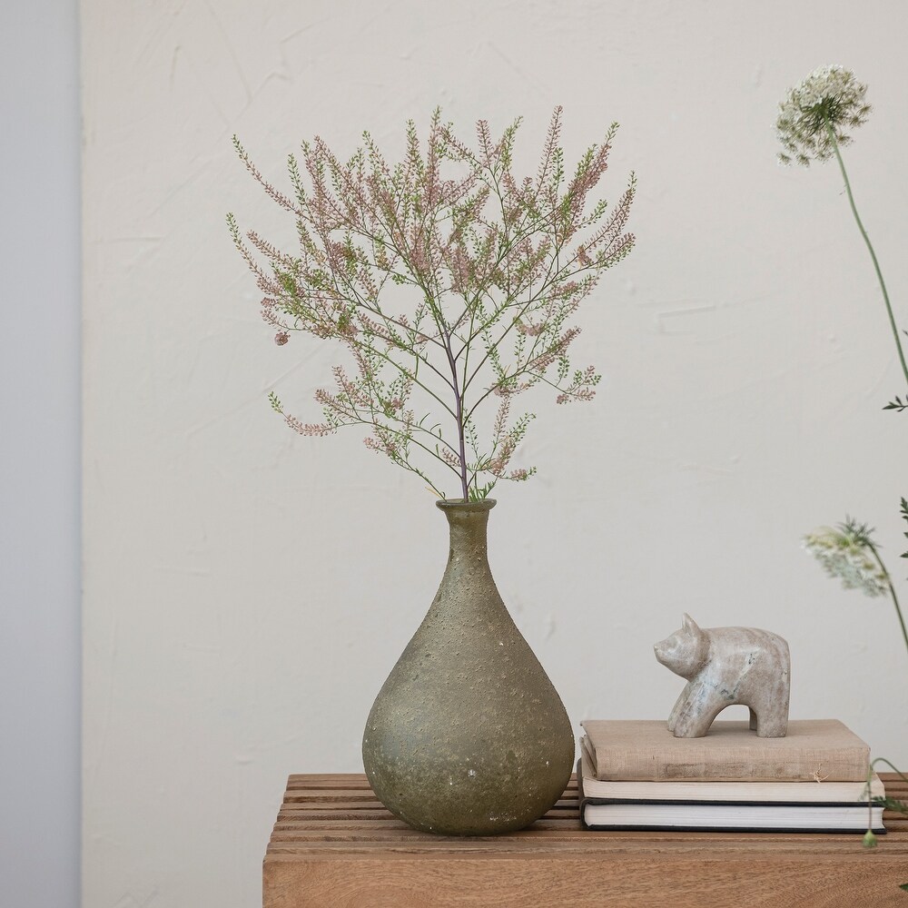 Heavily Distressed Glass Vase