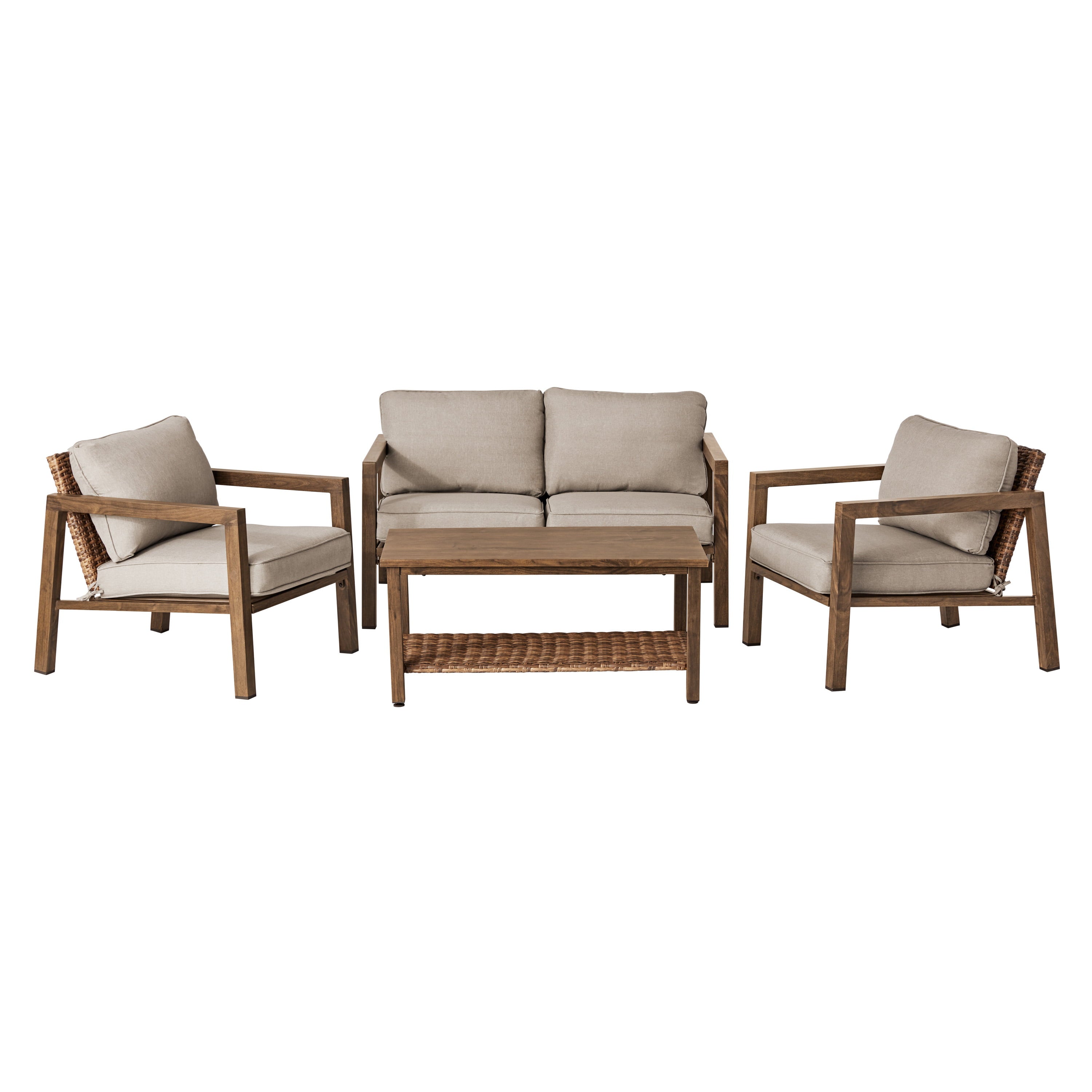 Better Homes and Gardens Willow Springs 4 Piece Conversation Set