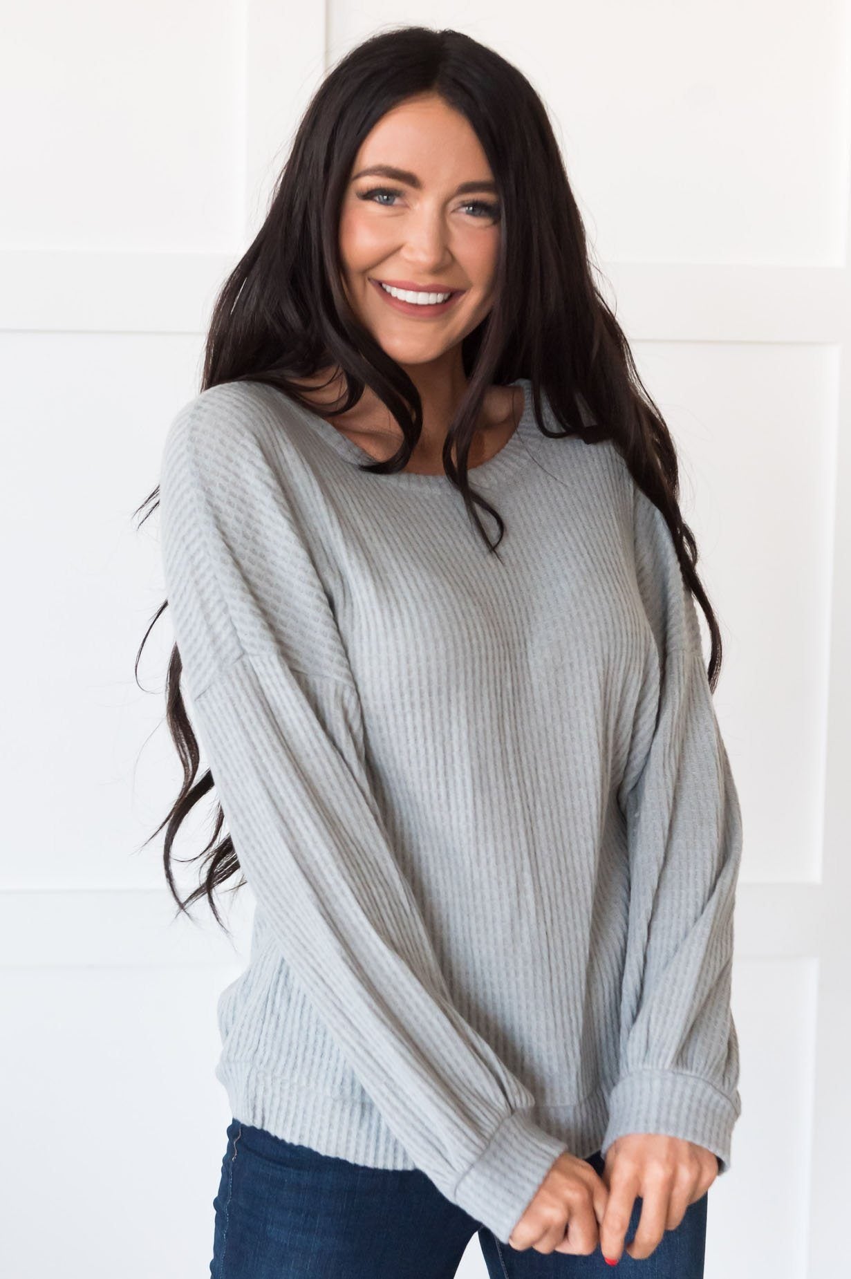 The Cozy & Chill Modest Sweater