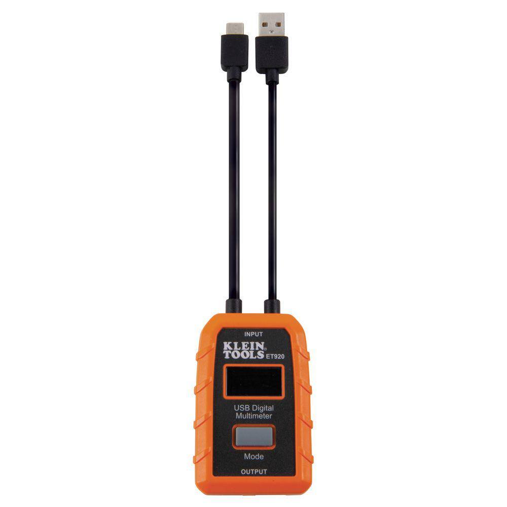 Klein Tools USB Digital Meter with USB-A and USB-C ET920