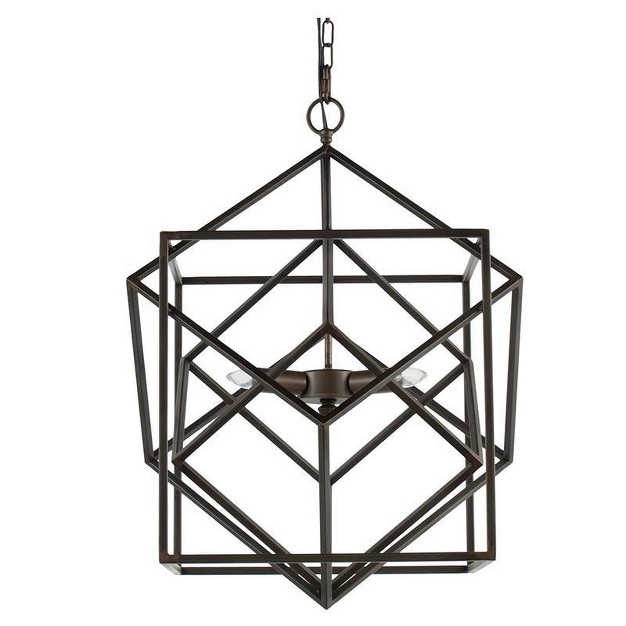 Takio Chandelier Matte Black A amp b Home