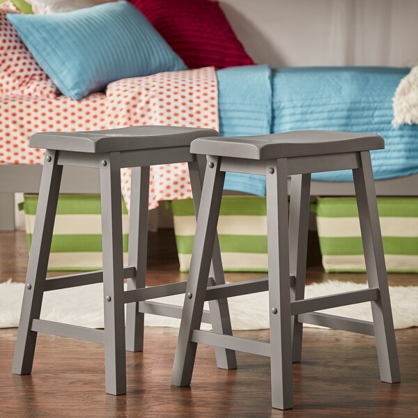 Salvador Saddle Seat Counter Stool (Set of 2) by iNSPIRE Q Bold