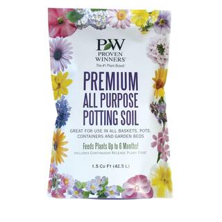 PROVEN WINNERS 1.5 cu. ft. Premium All Purpose Potting Soil ZZSPRW101ZS0