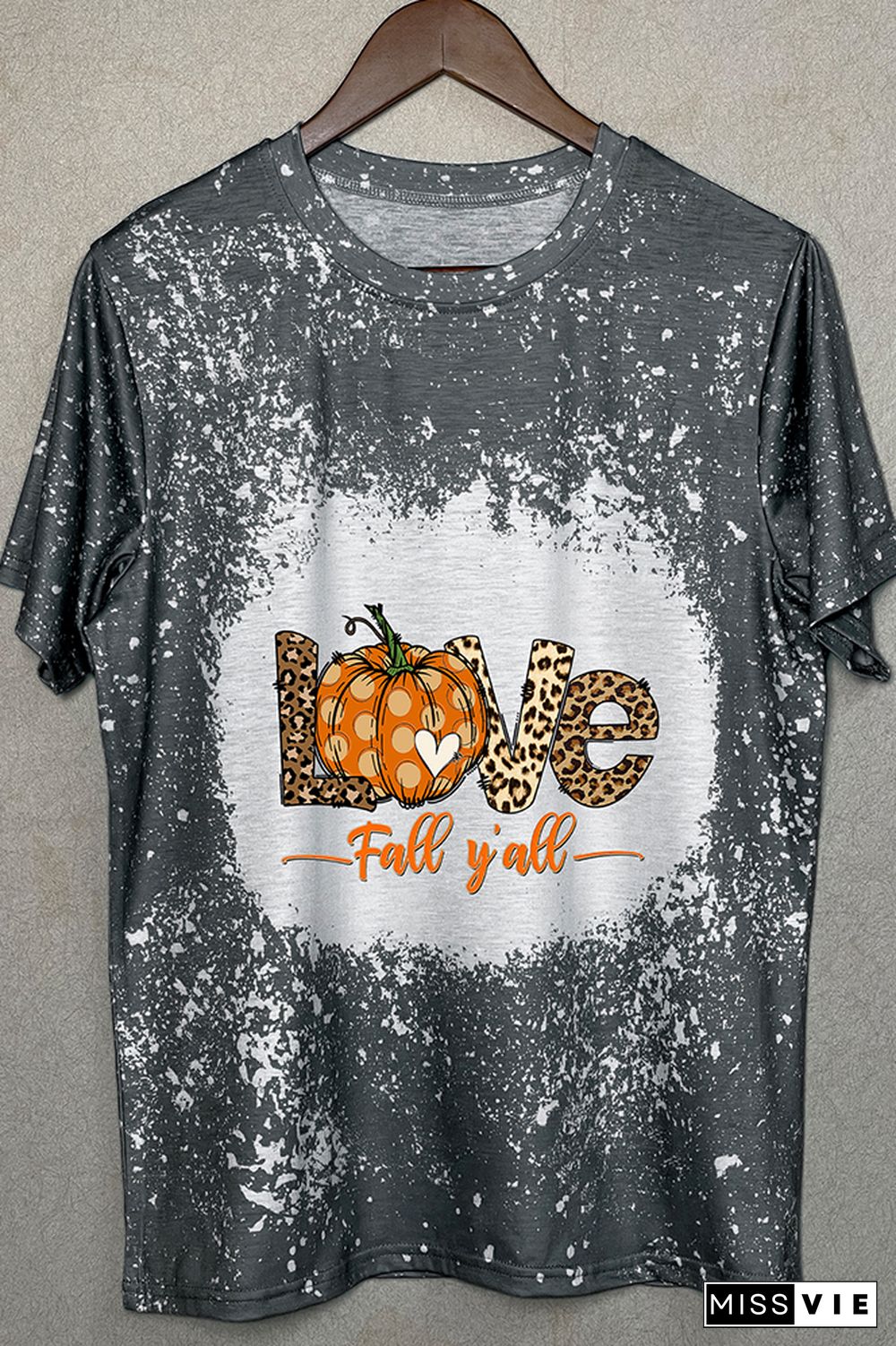 Love Fall Y'All Pumpkin Graphic Tee Wholesale