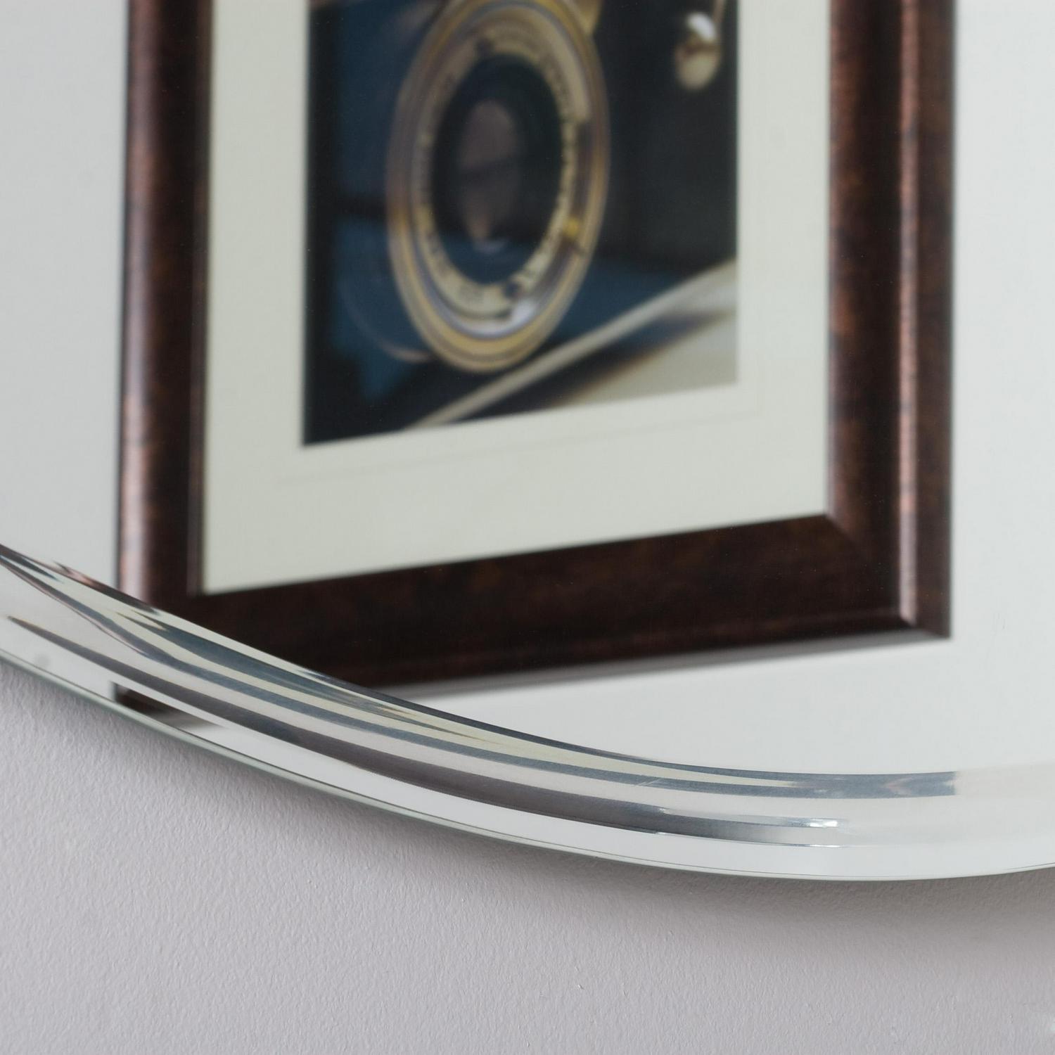 Extra Long Oval Wall Mirror