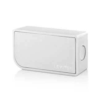 Leviton Decora Smart Wi-Fi Bridge Use with DN6HDDN15S No-Neutral Dimmers and Switches R02-MLWSB-1RW