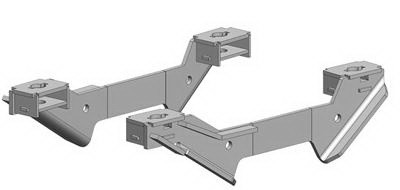 Pullrite 2328 24K Isr Superrail Mountin