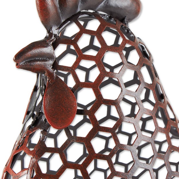 Iron Chicken Wire Chicken Sculpture Brown Zingz amp Thingz