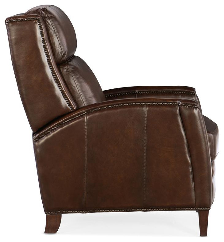 Hooker Furniture Declan Manual Push Back Recliner   Transitional   Recliner Chairs   by Homesquare  Houzz