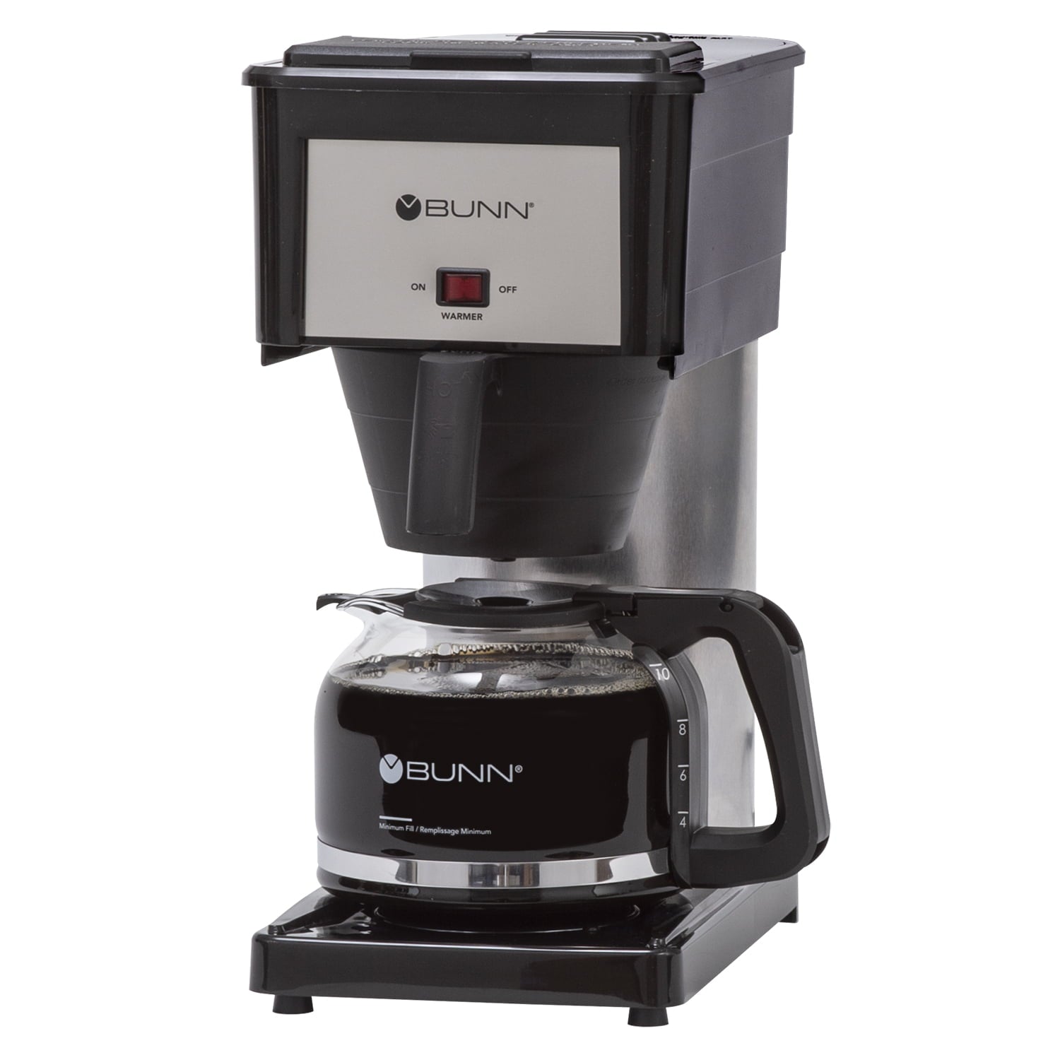 BUNN BXB Stainless Steel 10 Cup Drip Coffee Maker