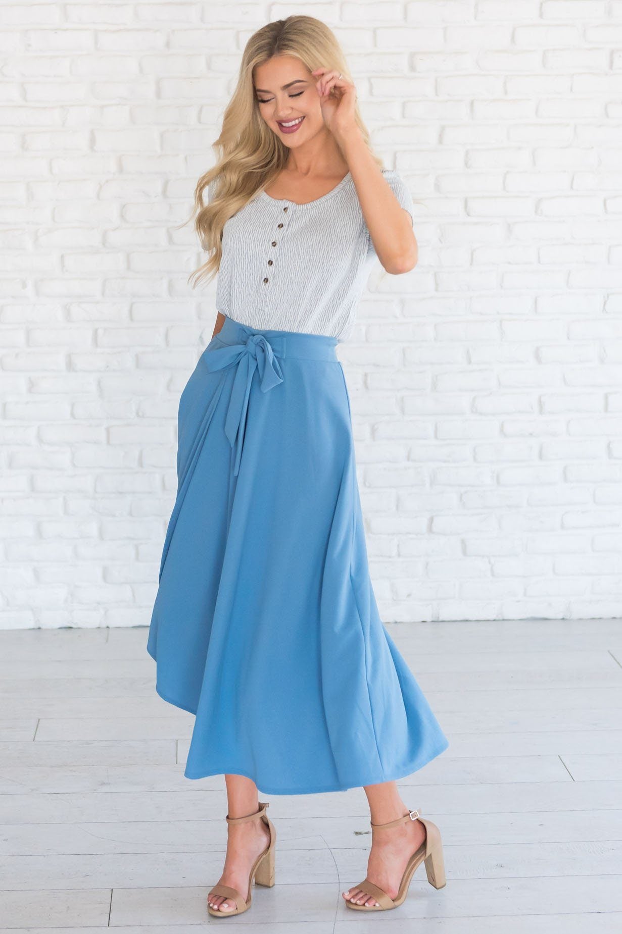 Stand By Our Love Modest Circle Skirt