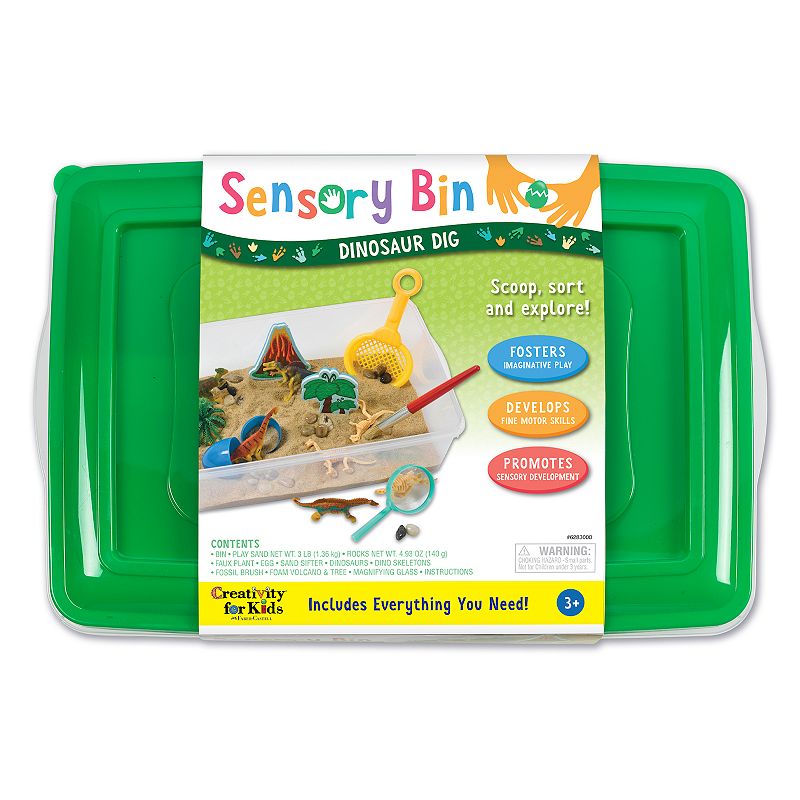 Creativity For Kids Sensory Bin Dinosaur Dig