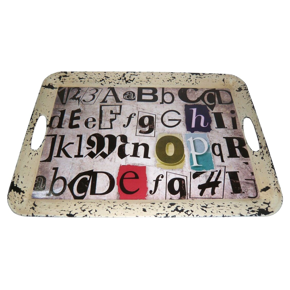 1 x 20 x 15 Multi Color Metal Inspiration Tray - 1 x 20 x 15