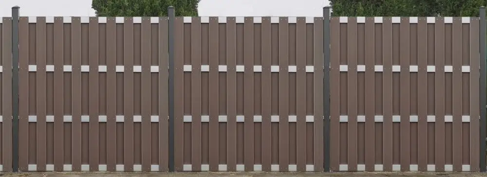 WPC factory direct supply composite fence high quality fence for outdoor garden