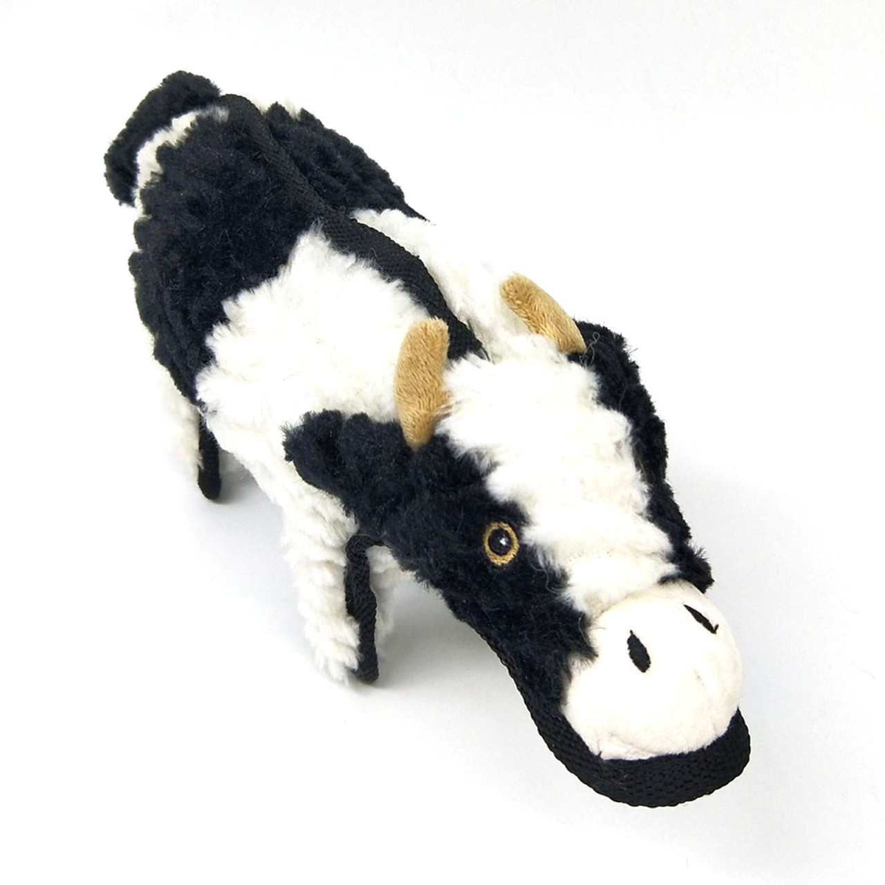 SteelDog Tennis Ball Cow Dog Toy