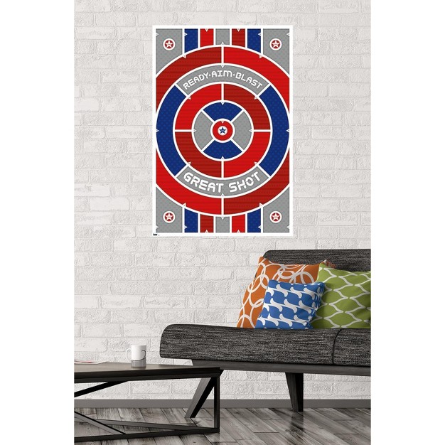 Trends International Toy Gun Target Unframed Wall Poster Prints