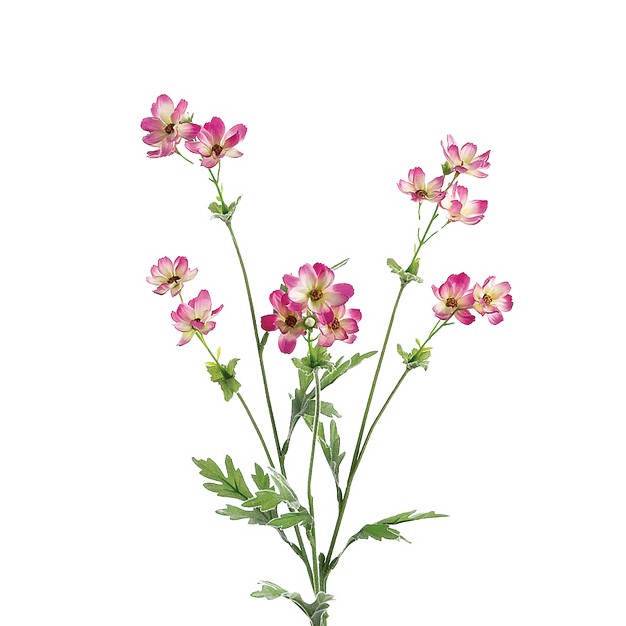 Pink Baby Cosmos Artificial Decorative Floral Spray